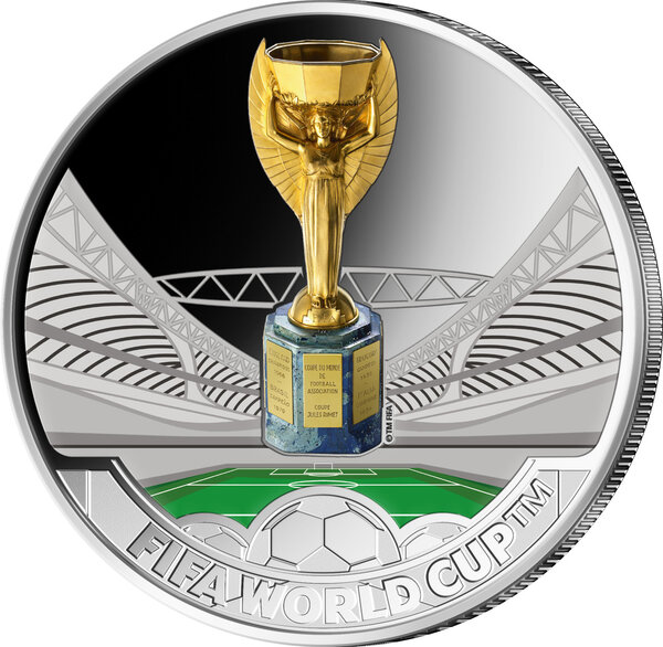 Monnaie FIFA WORLD CUP TROPHY FIFA World Cup Champions Metal 50 Cents Solomon Islands 2026