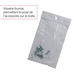 Cadre d'encastrement ivoire brillant ral 1015