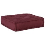 vidaXL Unité de canapé modulaire 3 Pièces Marron Tissu