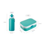Mepal 107410165400 - Gourde Pop-up et boîte à goûter Campus - Paw Patrol