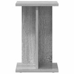 vidaXL Support de Plante 2 pièces Sonoma gris 25 x 25 5 x 40 5 cm