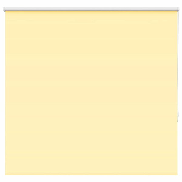 vidaXL Store enrouleur occultant jaune largeur du tissu 146 6 cm