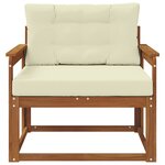 vidaXL Sofa de milieu extérieur Naturel