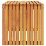 vidaXL Table basse Marron 70 x 35 x 35 cm Bois d'acacia massif