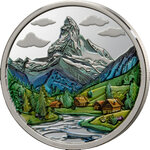 Monnaie ALPINE Impressions of Earth 1/2 Oz Argent 500 Francs Gabon 2026