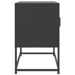 vidaXL Buffet haut vert olive 100 5x39x107 cm acier
