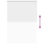 Store enrouleur occultant 140 x 230 cm blanc
