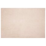 vidaXL Tapis en Fourrure Synthétique de Lapin Olite Taupe 140 x 200 cm