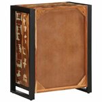 vidaXL Buffet multicolore 55x35x70 cm bois massif récupération