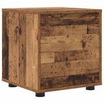 vidaXL Cabinet de salle de bain Bois Ancien 40 5 x 40 x 44 cm