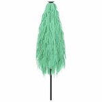 vidaXL Parasol de jardin avec mât en acier vert 268x268x226 cm