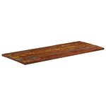 vidaXL Dessus de table 140x50x3 8cm rectangulaire bois massif récupéré