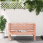 vidaXL Banc de jardin 111 5x53x71 cm bois massif de douglas