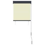 vidaXL Store roulant d'extérieur 60 x 250 cm Crème