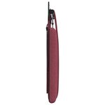vidaXL Tête de lit suspendue Bordeaux Tissu