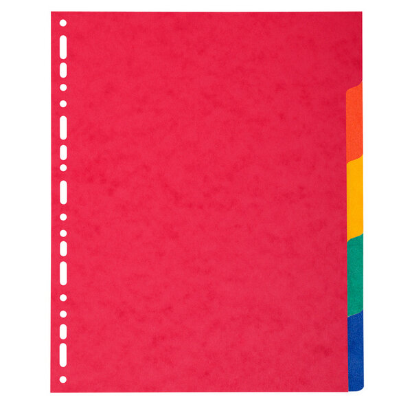 Jeu intercalaire CARTE LUSTREE XXL 5 POSITIONS x 25 EXACOMPTA