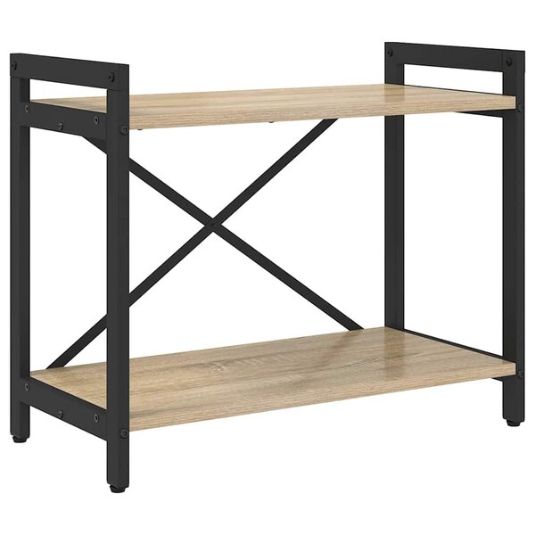 vidaXL Bibliothèque Chêne sonoma 60 x 30 x 48.5 cm Bois d'ingénierie