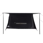 vidaXL Tente de camping 2 personnes blanc tissu occultant imperméable