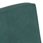 vidaXL Banc gris foncé 110x74x84 cm velours