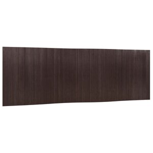 vidaXL Cloison de séparation marron foncé 165x600 cm bambou