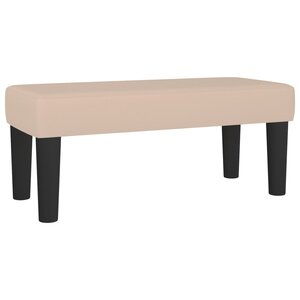 Banc banquette cappuccino 70 x 30 x 30 cm synthétique 02_0010607