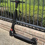 Antivol à Clé avec Menotte 8275EURDPRO - 1 m - Idéal pour trottinettes - Noir