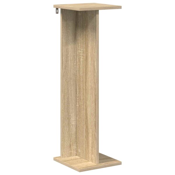 vidaXL Support de Plante Chêne Sonoma 25 x 25 5 x 80 5 cm