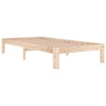 vidaXL Cadre de lit sans matelas 90x190 cm