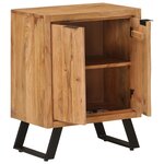 vidaXL Buffet avec 2 portes 55x36x72 cm bois massif d'acacia