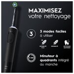 Oral-B Brosse à Dents Électrique Noire  1 Brossette