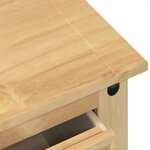 vidaXL Commode Corona 80x43x114 cm bois massif de pin
