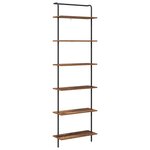 vidaXL Étagère Bois ancien 60 x 24 x 203 cm Bois d'ingénierie