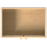 vidaXL Meuble sous lavabo 114x43x73 5 cm en bois de pin massif