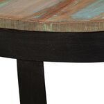 vidaXL Table basse bois de récupération massif 60x40 cm