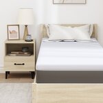 vidaXL Coussins de Matelas Blanc 80 x 200 cm