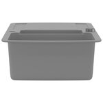 vidaXL Évier de cuisine en granit Double bac Gris