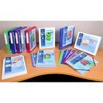 Protège-documents En Polypropylène Semi Rigide Kreacover® Chromaline 120 Vues - A4 - Bleu - X 10 - Exacompta