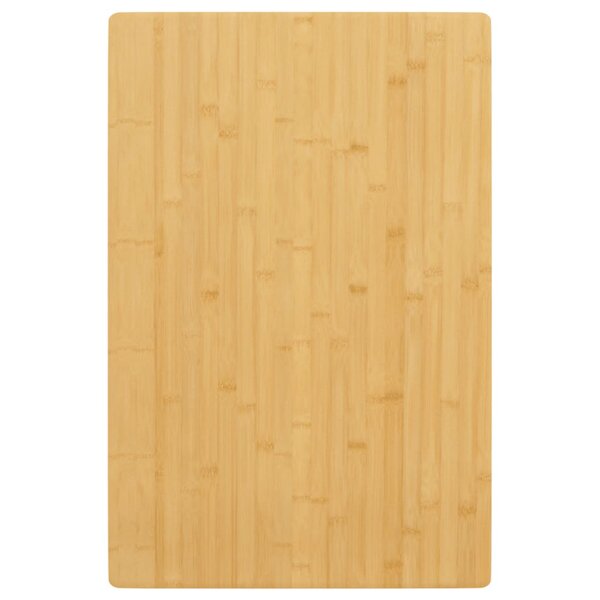 vidaXL Dessus de table 40x60x2 5 cm bambou