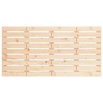 vidaXL Tête de lit murale 156x3x63 cm Bois massif de pin