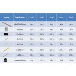 vidaXL Panneaux de terrasse solides et accessoires WPC 10 m² 4 m Teck