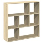 vidaXL Étagère séparatrice de pièce chêne sonoma 102x29x103 5 cm