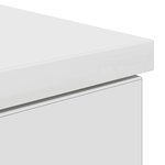 vidaXL Bureau banc 86x49x76 cm bois d'ingénierie