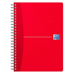 Carnet à Spirale Office A5 Quadrillé 100 pages 90g Coloris Aléatoire OXFORD