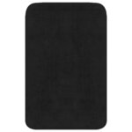 vidaXL Tapis de salle de bain 2 Pièces Tissu Anthracite