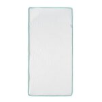 Matelas bébé 60 x 120 x 10 cm - Peau Sensible - Propriétés Anti Bactériennes/Allergenes