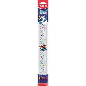 Maped Règle plate Twist'n Flex PIXEL PARTY  300 mm