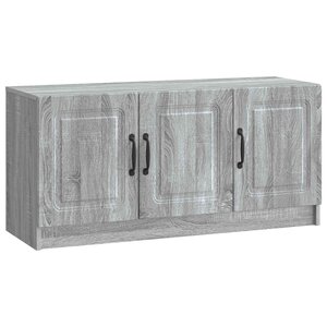 vidaXL Meuble TV Sonoma gris 99 x 34 5 x 47 cm Bois d'ingénierie