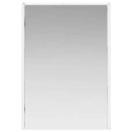 vidaXL Armoire Miroir de Salle de Bain Blanc 43 x 11 5 x 60 5 cm