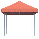 vidaXL Tente de fête 292 x 580 x 315 cm Terre cuite Tissu Oxford