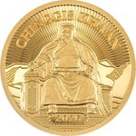 Pièce de monnaie en Or 1000 Togrog g 0.5 Millésime 2026 CHINGGIS KHAAN